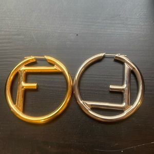 Fendi F is for Fendi Earrings